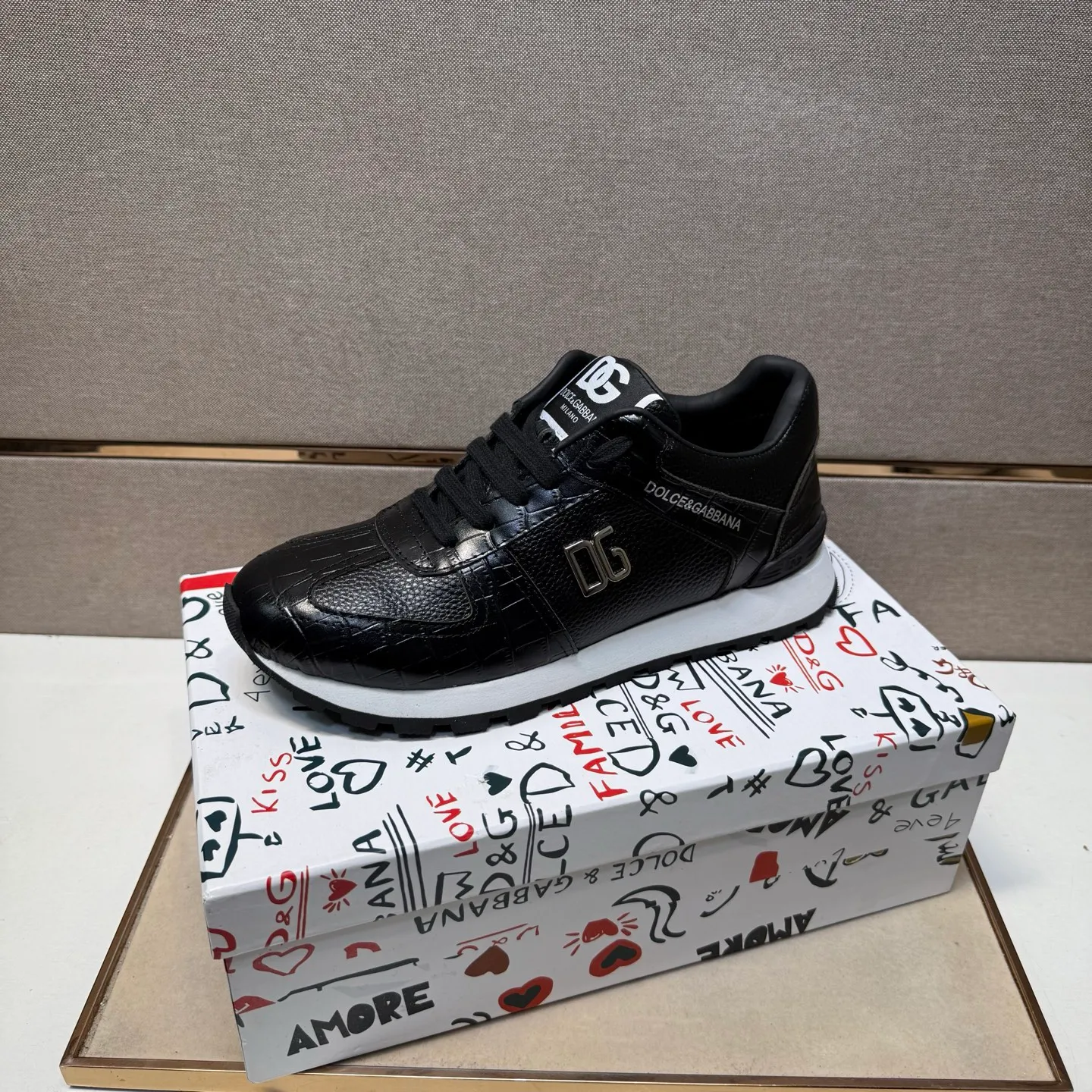 Men's men's shoes 💰pp460【DG～】Men's casual shoes 2025z cabinet sales simultaneously 🔶Size: 38-44 #️⃣ 🔷2 colors🔜The upper is made of multi-material splicing➕Genuine leather lining, comfortable and breathable, sole: original comfortable and wear-resistant outsole, ⚠️Real shot📱Photographed🎬The real thing is better📢📢📢